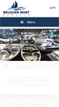 Mobile Screenshot of belgianboatservice.com